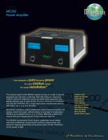 McIntosh MC-252 - Brochure 